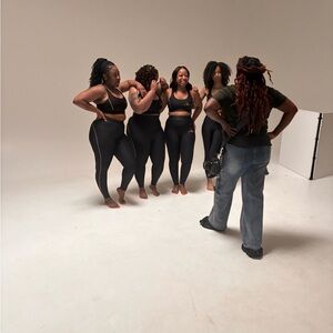 Women's Black Activewear Set